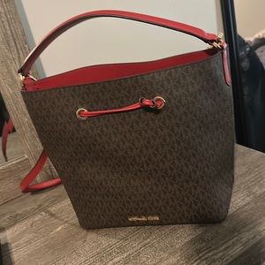 Michael Kors logo tote bag